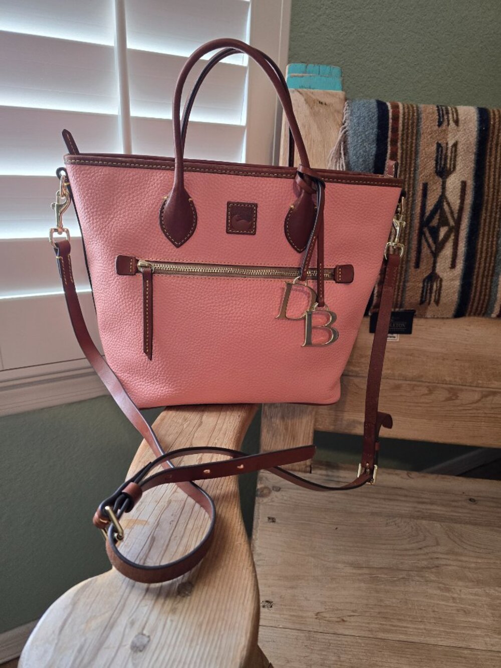 Dooney & Bourke Pebble Grain Handle Tote - Picture 3 of 16